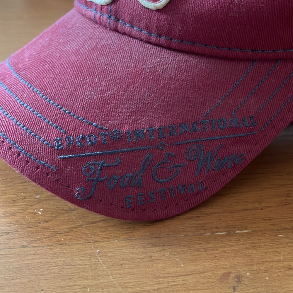 Burgundy DisneyWorld Character Cap - Picture 5 of 5